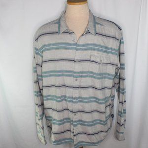 Organic Cotton Gray Fjord Lightweight Flannel